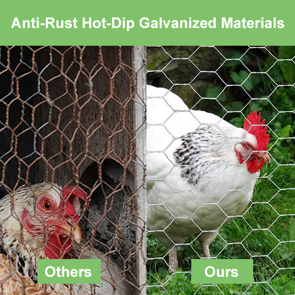 Factory Price hexagonal chicken wire mesh