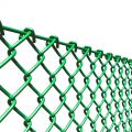 Customized factory price plastic coated chain link fence
