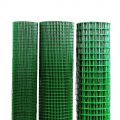 1/4 inch 6mm mesh size green welded wire mesh for sale