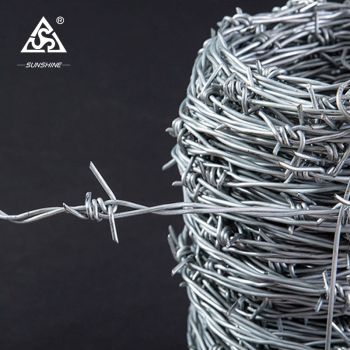 Wholesale cheap high tensile large barbed wire for farm grassland
