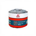 Galvanized anti climb 2 strands 4 points barbed wire fence