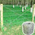 Factory supply high security 7 strand 8 strand barbed wire fence